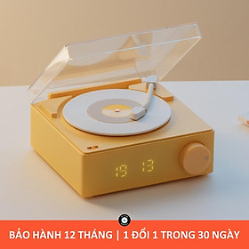 Mua Loa Bluetooth Đồng Hồ OLIVER X11 Loa Bluetooth Mini Đĩa Than Xoay Trang Trí Bàn Làm Việc Bàn Học Đồ Decor Phòng Khách Phòng Ngủ Tích Hợp App