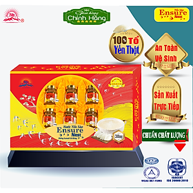 Yến Chưng Không Đường Ensure Nest ( Isomalt) Cho Người Ăn Kiêng 300mg (25%) Yến - Hộp quà tặng