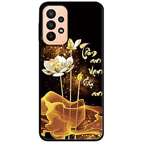 Ốp lưng dành cho Samsung A13 5G - Samsung A33 5G mẫu Sen Vàng Tâm An