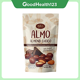 Sô Cô La Hạnh Nhân ALMO – Giòn Ngon, Thơm Lừng – Gói 30g [Hàng Thái Lan]