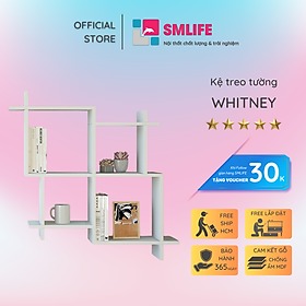 Kệ gỗ trang trí đa năng SMLIFE Whitney