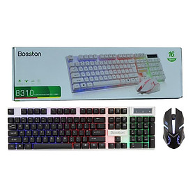Mua Bộ Bàn Phím Và Chuột Bosston Chuyên Game 8310 Có Led 7 Màu - Hàng Chính Hãng
