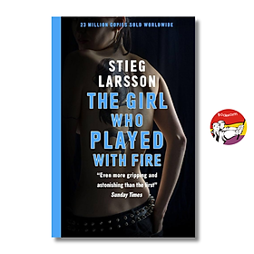 Sách - The Girl Who Played with Fire by Stieg Larsson | Mystery Thriller / Ngoại văn Nhập khẩu UK