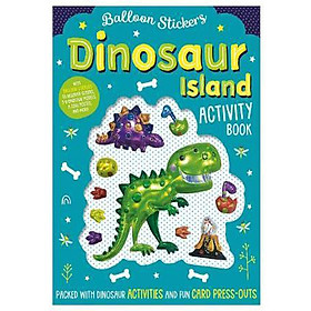 Balloon Sticker Activity Books - Dinosaur Island
