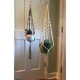 Dây treo chậu cây macrame