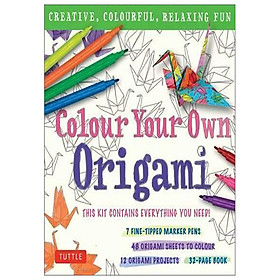 [Download Sách] Color your own origami kit