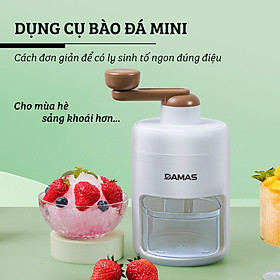 Dụng Cụ Bào Đá Cầm Tay DAMAS Hàng Nhập Khẩu Với Lưỡi Dao Bằng Thép Không