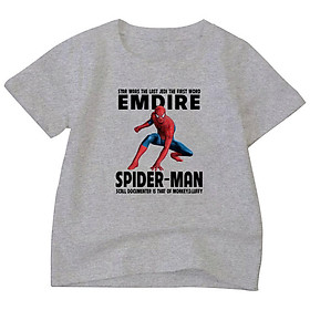 Áo thun Bé trai, gái loại 1 | chất cotton | Thoáng Mát | 6-45kg | SPIDERMAN | BTM49
