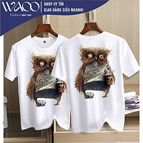 Áo Thun Nam Nữ, Có Bigsize Từ S Đến 8XL, Áo Phông vải cotton, Mặc Mịn Thoáng Mát - Thời Trang Waoo, Mẫu ATNN321