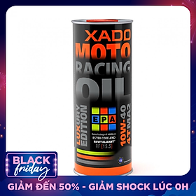 Dầu nhớt Xado Moto Luxury Racing 10w40 1L
