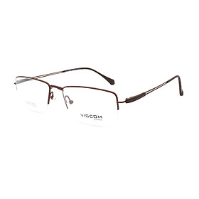 Gọng kính kim loại nam VIGCOM VG1611 thời trang (size 55/18/142)