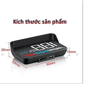 Thiết bị hiển thị trên kính lái HUD FULL OPTION OBD2 Gia Dụng SG