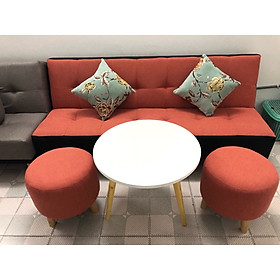 Mua Sofa bed  sofa giường cà rốt viền đen CRVD 1m7x90  bộ sofa phòng khách  salon  sopha  sa lông  sô pha  bàn ghế sofa