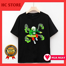Áo Thun In Hình Antivirus Sans Trẻ Em phong cách cho bé trai bé gái đủ size