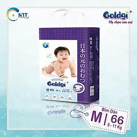 Mua Bỉm dán/quần Goldgi+ Nhật size Nb92/S84/M66/M60/L56/L48/XL46/XL44/XXL34
