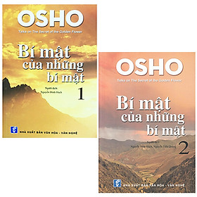 Ảnh bìa Bộ 2 Cuốn OSHO - Bí Mật Của Những Bí Mật