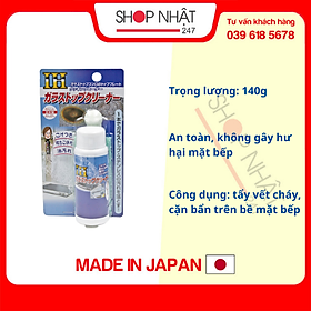 Sáp cao cấp vệ sinh, làm bóng bề mặt bếp từ nội địa Nhật Bản (140g)