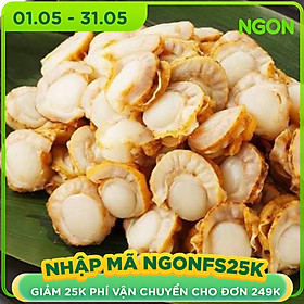 [Chỉ giao HCM]Cồi sò điệp thượng hạng nhập khẩu-Sashimi