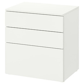 Mua ZANOTTA  Tủ đựng đồ dùng 3 ngăn kéo kèm tay nắm cửa DRA_020  60x42x63cm