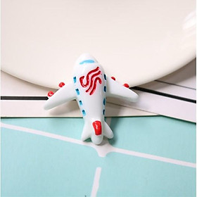 Charm máy bay airplane cho các bạn trang trí kẹp tóc, vỏ ốp điện thoại, DIY