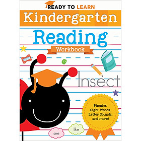 Ảnh bìa Ready To Learn: Kindergarten Reading Workbook