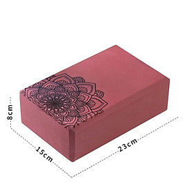 GẠCH TẬP YOGA IN HOA MANDALA (LOẠI 1)-NHIỀU MÀU