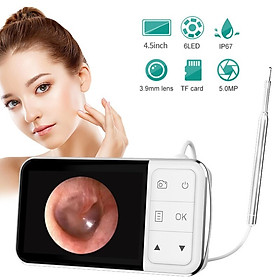 Mua ROGTZ Camera Nội Soi Tai Mũi Họng C02 3.9mm Màn Hình 4.5 Inch LCD Kỹ Thuật Số Hỗ Trợ Chụp Nhanh Và Quay Video 1080P - Hàng Nhập Khẩu