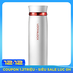 Bình Giữ Nhiệt Lock&Lock Feather Light LHC4131BKR (450ml)