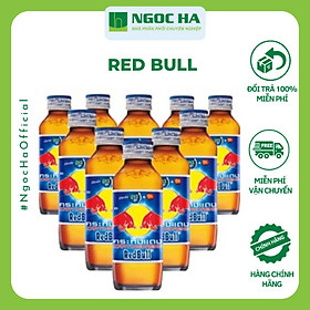 (Lốc) Nước tăng lực Redbull chai thủy tinh 150ml_Bổ sung vitamin Tăng cường sức khỏe_Tập trung tỉnh táo