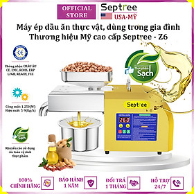 Mua Máy ép dầu ăn thực vật  dùng trong gia đình thương hiệu Mỹ cao cấp Septree Z6 - Công suất 1250W - Hàng Nhập Khẩu