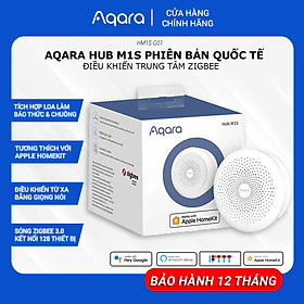 Bộ Điều Khiển Trung Tâm AQARA Hub M1S-G01 Bản Quốc Tế, Tương Thích HomeKit, Sóng Zigbee 3.0, Hàng Chính Hãng BH 12 Tháng