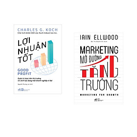 Combo 2 cuốn sách: Lợi nhuận tốt + Marketing mở đường tăng trưởng