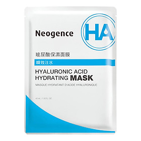 Mặt Nạ Neogence Dưỡng Ẩm Chuyên Sâu Với Axit Hyaluronic (40ml x 4 Miếng)
