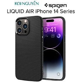 Ốp lưng spigen liquid air dành cho iphone 14 promax / 14 pro / 14 plus / 14 - hàng chính hãng