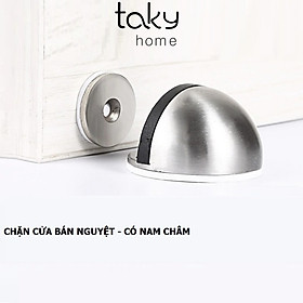 Mua Chặn Cửa Bán Nguyệt Có Nam Châm  Chống Va Đập Cánh Cửa Với Tường  Loại Gắn Sàn Sử Dụng Miếng Dán 3M  Nhiều Màu. TakyHome 1200