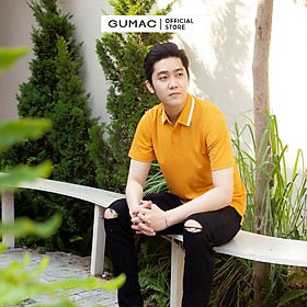 Áo polo nam GUMAC ATNC01005 phối cổ