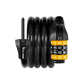 Khóa cáp xe đạp WEST BIKING chống trộm