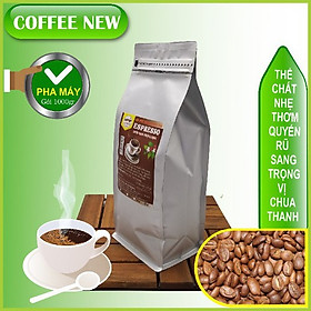 Cà Phê ESPRESSO - Trọng Lượng 200g, 500g, 1kg - Rang Mộc Nguyên Chất - Phù Hợp Pha Máy - Hương Thơm Hảo Hạng, Hậu Đậm, Vị Đắng Vừa - Coffee New