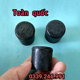 Mua Bộ 50 chiếc chân đế  chụp cao su bịt chân bàn ghế  ống  hộp phi 27_bịt ngoài