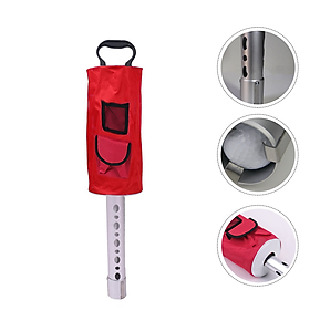 Túi Shag bền bỉ Golfs Pick-Up Pouch Balls Collector With Pocket Color: Red
