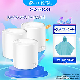 Mua Bộ Phát Wifi Mesh TP-Link Deco X20 AX1800 MU-MIMO - Hàng Chính Hãng