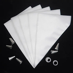 Mua Túi Bắt Kem Nilong Trang Trí Làm Bánh Kem Sinh Nhật Bông Lan Set 100 Chiếc Tiệm Bánh - TBK100P