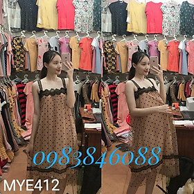 Váy bầu thời trang MYE412 chấm bi