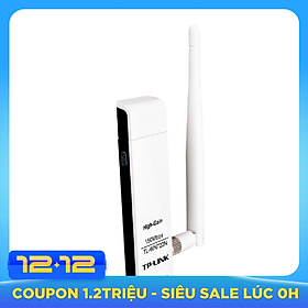 TP-Link TL-WN722N - USB Wifi (high gain) tốc độ 150Mbps - Hàng Chính Hãng