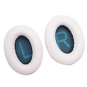 White Replacement Ear Pads Cushions for  QC15 QC25 QC35 Ae2 Ae2w Headphones