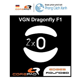 Hình ảnh Feet chuột PTFE Corepad Skatez PRO VGN Dragonfly F1 (2 bộ) - Hàng Chính Hãng
