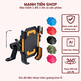 Mua Gía đỡ điện thoại di động kiểu chân gương bằng nhôm xoay 360 TiMa.lala Kèm Ô - Hàng chính hãng