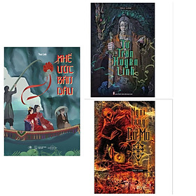 Combo 3 cuốn truyện kinh dị Thục Linh: Khế Ước Bán Dâu + Tứ Trấn Huyền Linh + Ngôi Làng Cổ Mộ