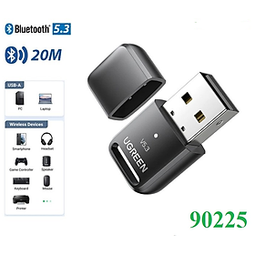 Thiết bị kết nối USB Bluetooth Ugreen 90225 kết nối cùng lúc 7 thiết bị - Hàng chính hãng