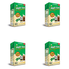 COMBO 4 HỘP CREAMER ĐẶC NGÔI SAO PHƯƠNG NAM XANH LÁ - HỘP GIẤY 380G